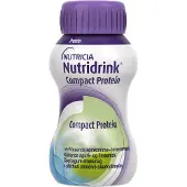 Nutridrink Compact Protein Sensations Svalkande Gurka och Lime 4x125 ml