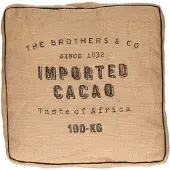 Atmosphera Cacao kudde i jute till sittdyna