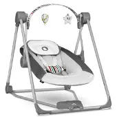 Lionelo Babygunga / loungestol OTTO Grey Dove