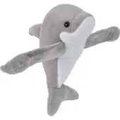 Wild republic Huggers hugger plysch fyllda djur leksaksgvor fr barn delfin 8 "