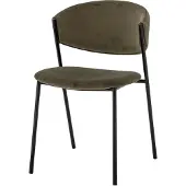 Bloomingville Marlo matstol, grön, återvunnen polyester