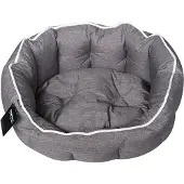 Dogman Buddy Hundbädd Oval Grå Xl 90cm