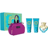 Versace Dylan Torquoise Eau De Toilette Spray 100ml Set 4 Pieces