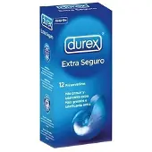 Durex Extra Seguro 12 Units Preservative Blå