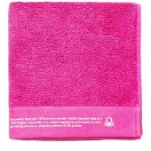 Jamon Handduk - Benetton - ORGÁNIC BE - 100% bomull - Fuchsia - 50 x 90 cm fuchsia