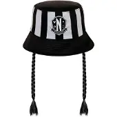 KARACTERMANIA Fisherman Braids Wednesday Beanie Svart Man