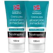 Neutrogena Omedelbar Absorberande Fotkräm Batch 2 X 100 ml