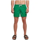 Build Your Brand Swimming Shorts Grönt M Man