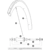 Mavic Comete Pro Carbon Exalith Framhjulsspekarna 12 Enheter