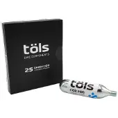 Tols Co2-patron 25g 5 Enheter