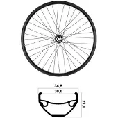 Mvtek 29´´ Tubeless Mtb Framhjul