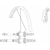 Mavic Kit 14 Front Edeemax 29´´ Ekrar