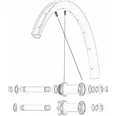 Mavic Kit 12 Crossmax Carbon Slr 29´´ Ekrar