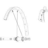 Mavic Kit 12 Front/rear Allroad Sl Road Ekrar