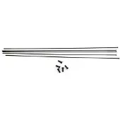 Massi Venom Racing 2 Spokes Front/rear 5 Units Svart