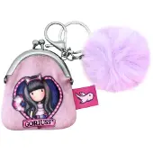 Santoro London Mini Clasp Purse Gorjuss Cheshire Cat Nyckelring