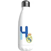 Real Madrid Rostfritt Stål Anpassad Flaska Med Bokstaven H 550ml