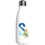 Real Madrid Rostfritt Stål Anpassad Flaska Med Bokstaven S 550ml