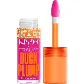 Nyx Duck Plump Hg Pigment Plumping Lip Gloss med kryddig ingefra vegansk lppsmakeup - Bubble Gum Bae (Bubblegum Pink)