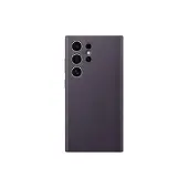 Samsung Galaxy S24 Ultra Vegan Leather Case Dark violet