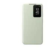 Samsung | Galaxy S24 Smart View Plånboksfodral - Flipomslag - Ljusgrön