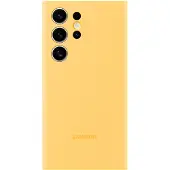 Samsung Galaxy S24 Ultra Silicone Case Yellow