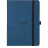 Dingbats* Wildlife Soft Cover A5 Dotted Blue Whale Notebook