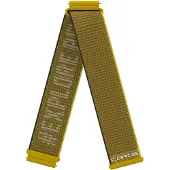 Coros Strap 22mm Yellow Nylon