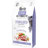 Brit Care Cat Spannmålsfri Sterlised Weight Control 7 kg
