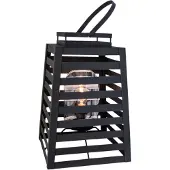 By Rydens Utomhuslampa Yankton i lyktform, Svart, Metall, Modern