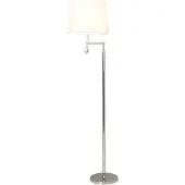 By Rydens Golvlampa Orlando, Förkromad / silver, Vardagsrum / matsal, Metall, Skandinavisk, Golvlampa