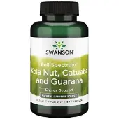 Swanson Health - Full Spectrum Kola Nut, Catuaba & Guarana - 90 caps
