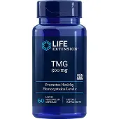 Life Extension , TMG, 1 000 mg, 60 Flytande Vegetariska Kapslar (500 mg per Kapsel)