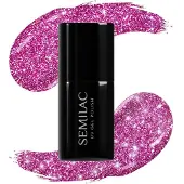 Semilac UV Colours UV Gel Polish Gellack 7 ml 462 Pink Bubbles