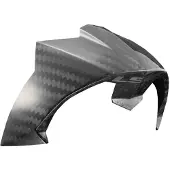 LS2 Ff805 Carbon Fim Hjälmens Bakspoiler