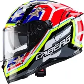 Caberg Avalon X Track Integralhjälm Svart/Gul/Röd/Blå M Unisex sort