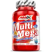 Amix Multi Mega Stack Tabletter Neutral Smak 120 Enheter