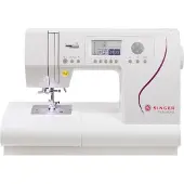 SINGER C430 symaskin, 810 sömmar, datoriserad, 13 knapphål, vit