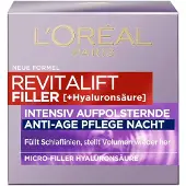 L'Oréal Ansiktsvård Dag och natt Filler upplumpande nattkräm
