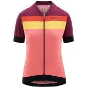 Briko Stripe 241158w Korta ärmar Cykeltröja