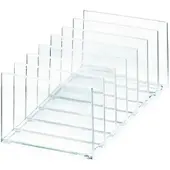 IDesign Sminkställ för paletter 7 fack, Transparent