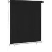 vidaXL Rullgardin utomhus 120x140 cm svart