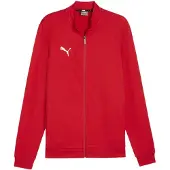 Puma Outdoorjacka 'TeamGoal' röd / vit
