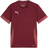Puma Tränings T-Shirt teamGOAL - Team Red/White Barn, storlek 140 cm