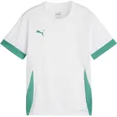 Puma Teamgoal Matchday Jersey Jr White-sport Green-sport Green, storlek 152 cm