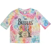 Ginza.se The Beatles: Ladies Crop Top/Sgt Pepper (White) (Mesh) (Small)