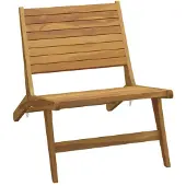 vidaXL trädgårdsstol i massiv teak 319153
