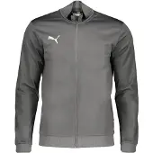 Puma Outdoorjacka 'Team Goal' mörkgrå / vit