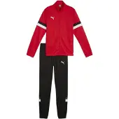 Puma Träningsdräkt 'TeamRise' grå / röd / svart / off-white