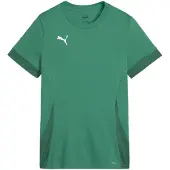 Puma Tränings T-Shirt teamGOAL - Grön/White Dam, storlek XX-Large